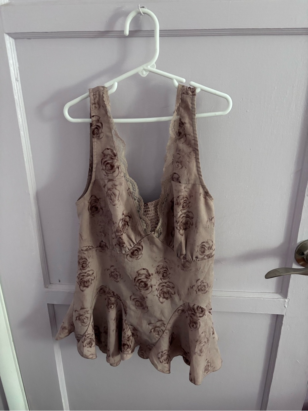 Floral tank top